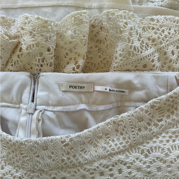 Poetry Dresses & Skirts - Poetry Romantic Lace Mini Skirt ~ cottagecore~boho chic ~ feminine ~ fairy